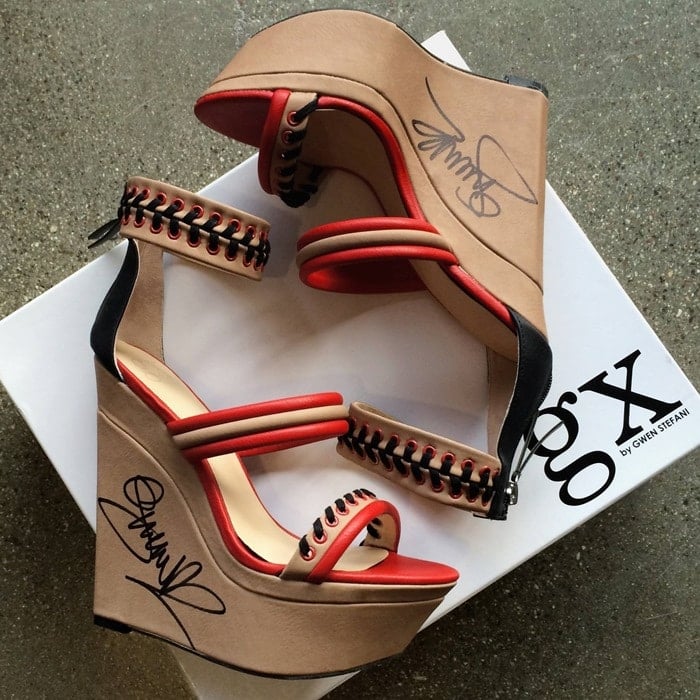 Signed GX by Gwen Stefani ShoeDazzle wedges