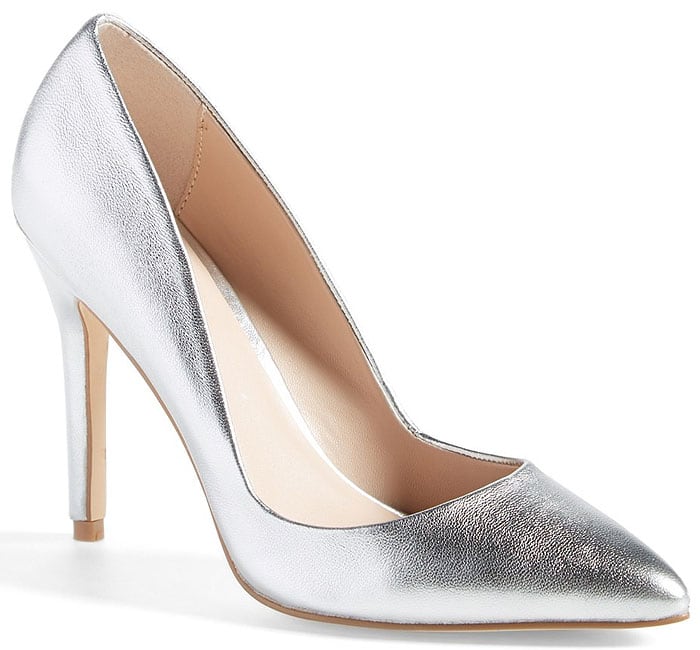 Charles by Charles David "Pact" Pumps in Silver Metallic