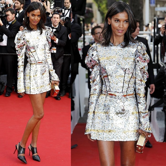 Dress du Jour, Cannes Edition: Liya Kebede Is Red Hot in Proenza Schouler –  The Hollywood Reporter