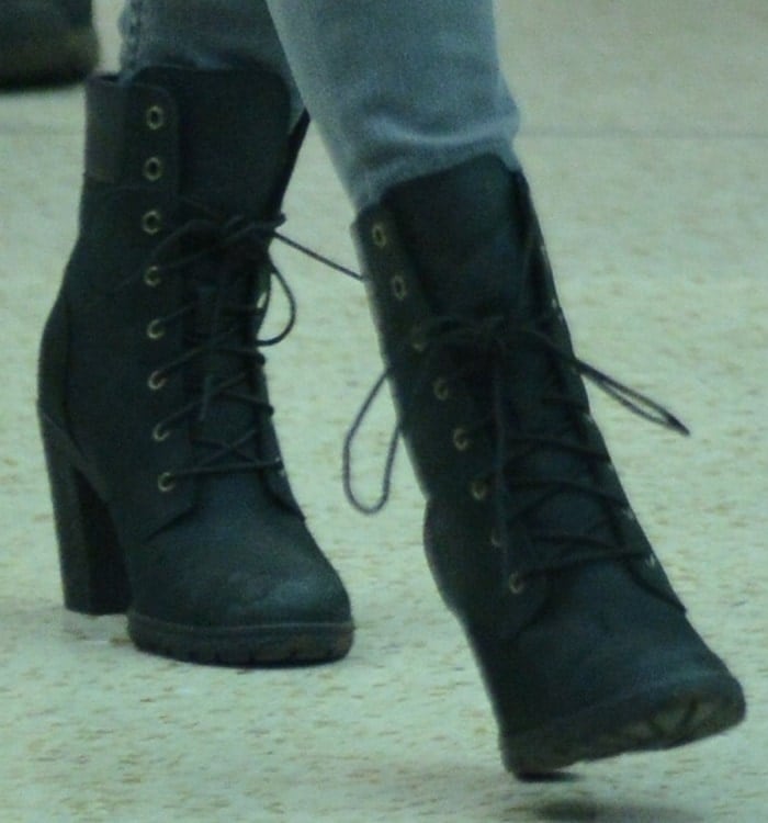 timberland glancy boots black