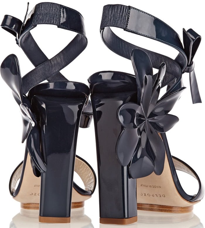 Kiernan Shipka's Hazel Eyes and Hot Feet in Delpozo Bow Sandals