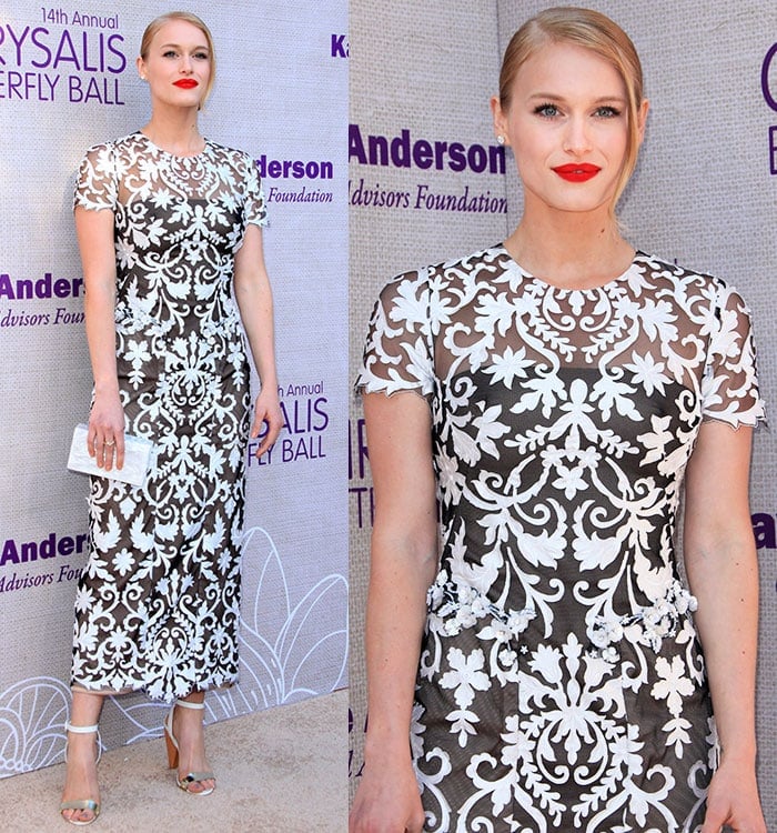 Leven Rambin at the 14th Annual Chrysalis Butterfly Ball held at a private residence