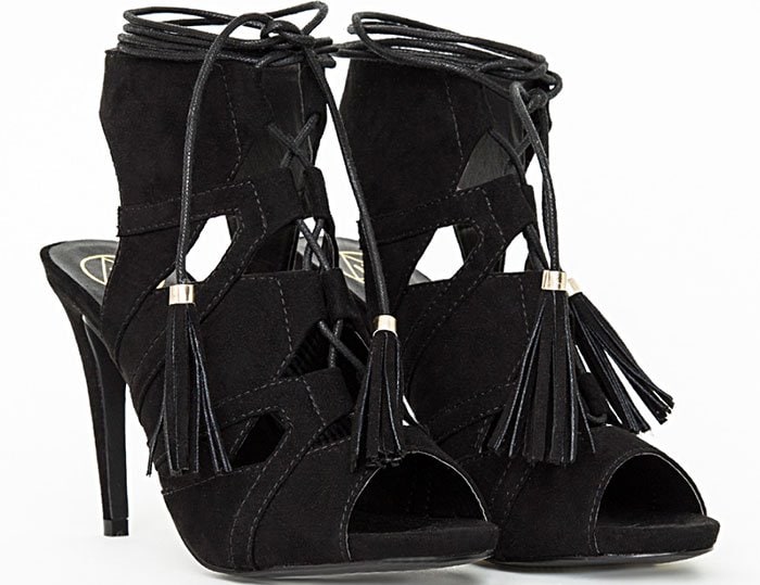 Missguided-Lace-Up-Tassel-Sandals