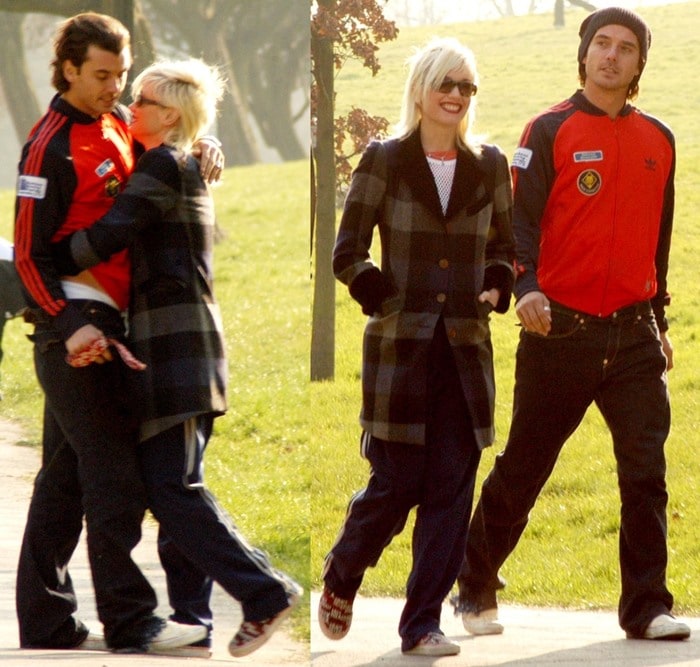 Flashback: Newlyweds Gavin Rossdale and Gwen Stefani head out for lunch and a stroll with their dog in North London on March 19, 2003