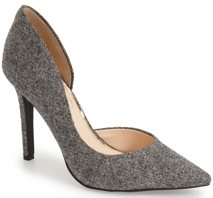 Jessica Simpson Claudette Pumps Charcoal Fabric