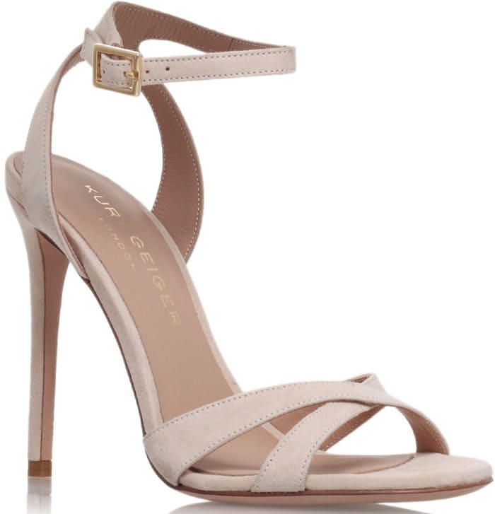 Nude Kurt Geiger 'Maia' High Heel Sandals