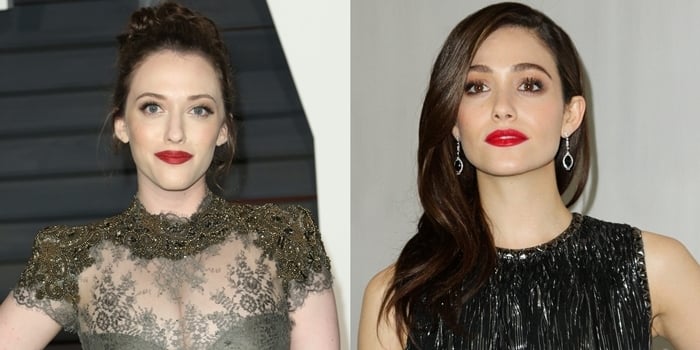 Emmy Rossum Gets Confused With Dollface Star Dennings