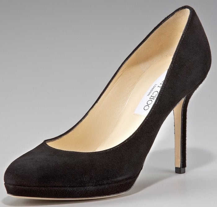 Black Jimmy Choo Aimee Pumps