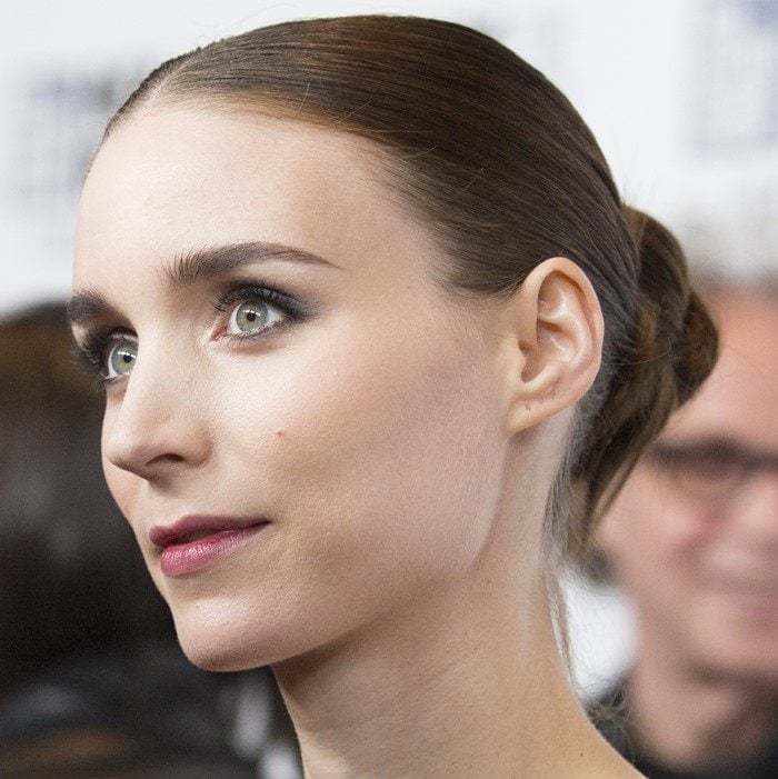 Rooney Mara attends the New York Film Festival premiere of her new movie "Carol"