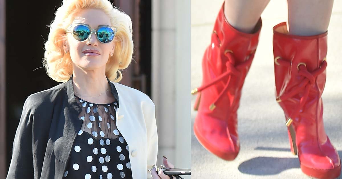 Gwen Stefani Takes Sons To St. Brendan Catholic Church in Los Angeles