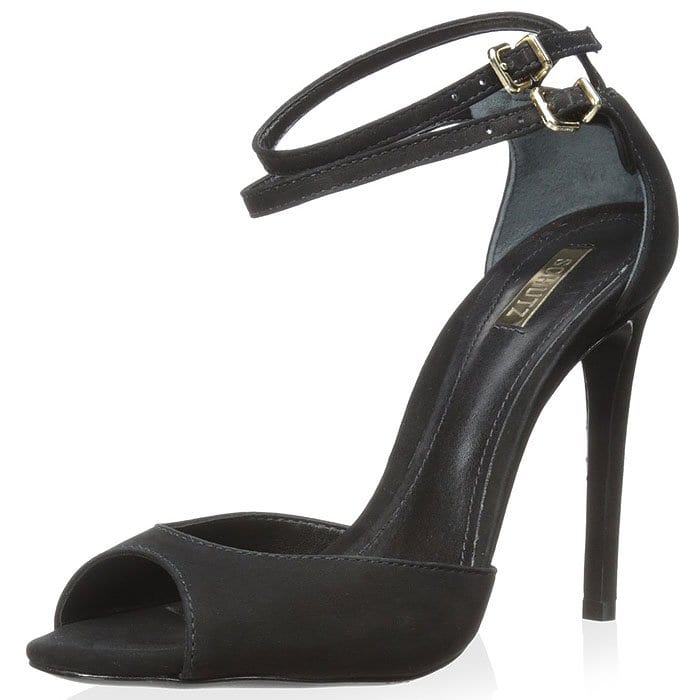 Schutz "Shen" Ankle-Strap Peep-Toe Sandals