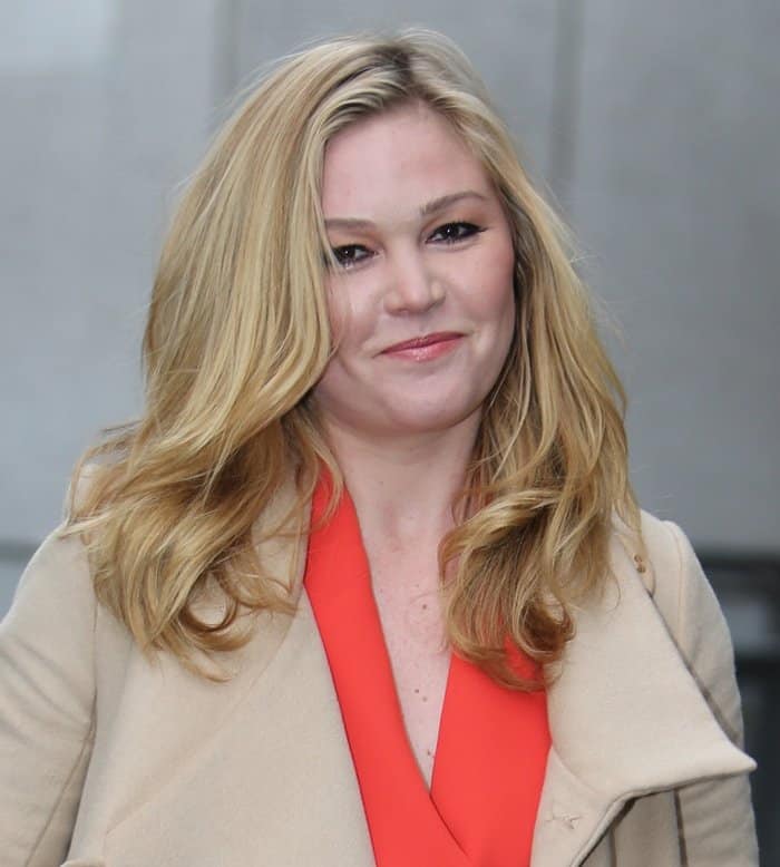 Julia Stiles announced that she got engaged over the Christmas holiday