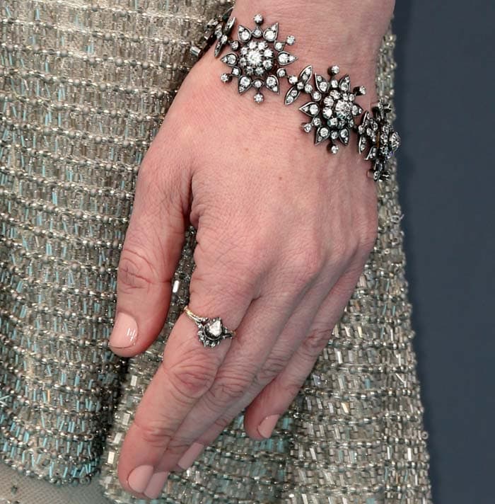 Kirsten Dunst accessorizes with Fred Leighton jewelry