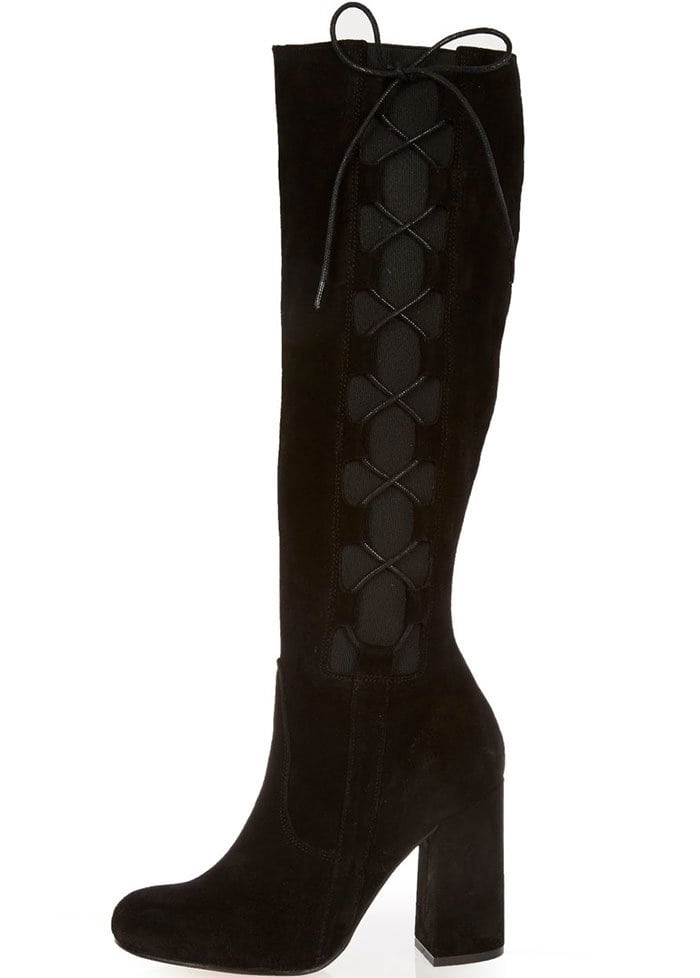 river island thigh boots