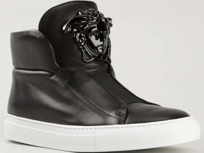 Versace 'Medusa' Hi-Top Sneakers