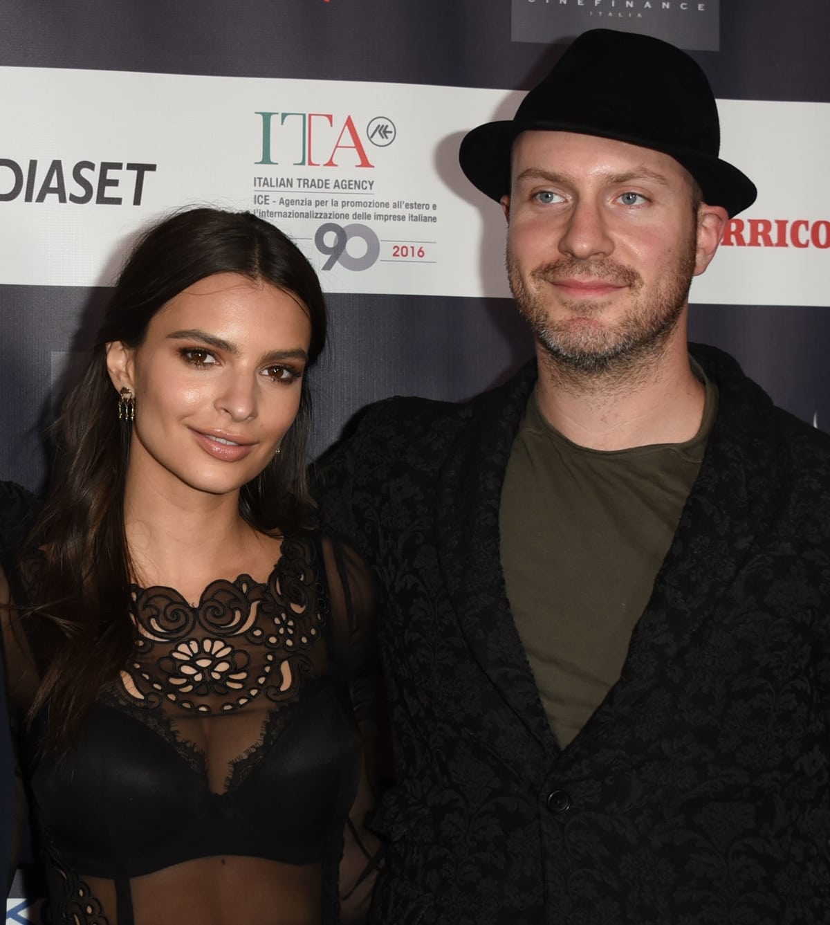 Emily Ratajkowski and Jeff Magid make a stylish pair at the Los Angeles Italia Film Fest