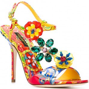 Dolce & Gabbana's Carretto Siciliano (Sicilian cart) Print Shoes