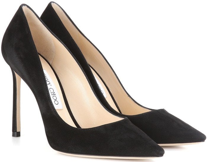 Jimmy Choo Romy Black Suede