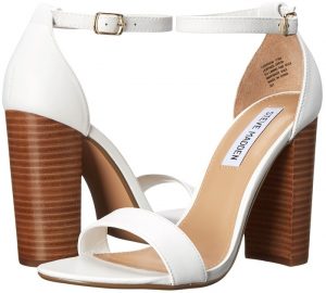 Carrson Block Heel Sandals by Steve Madden With Ankle Strap