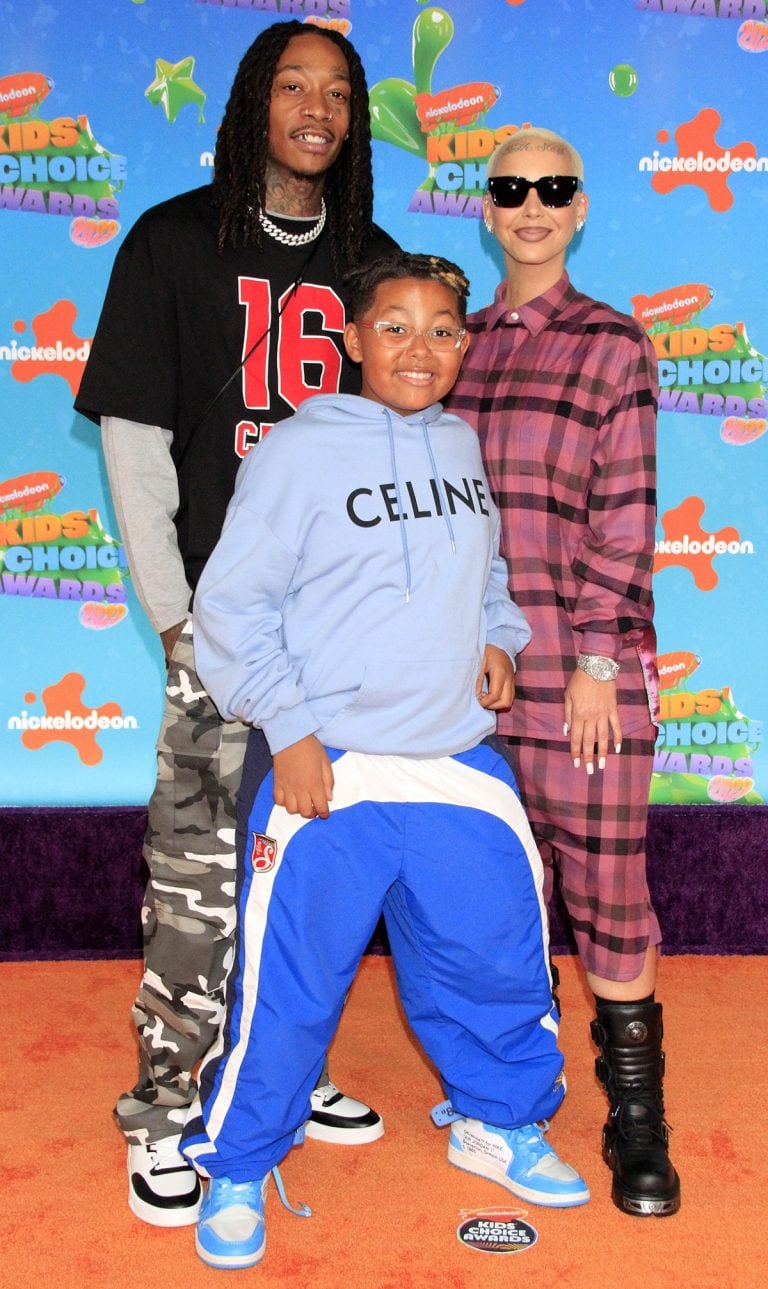 Wiz Khalifa, ExWife Amber Rose and Son Sebastian Taylor Thomaz Make