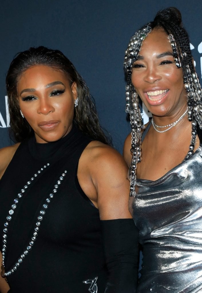 Venus and Serena Williams Flaunt Boobs at Critics Choice Awards 2022