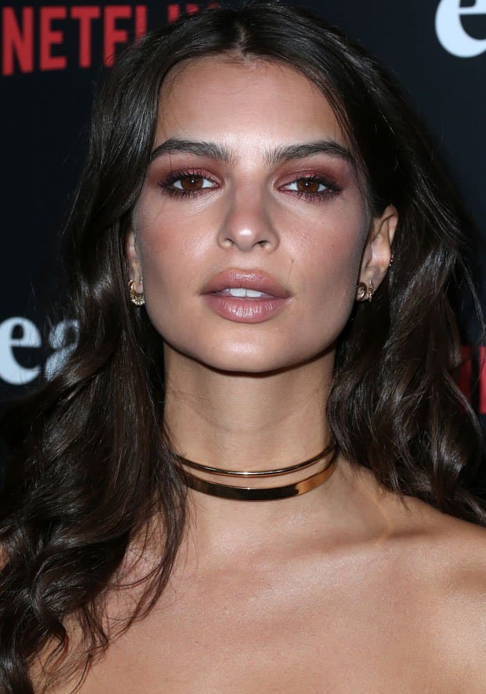 Emily Ratajkowski at the Netflix premiere of 'Easy' in West Hollywood on September 15, 2016