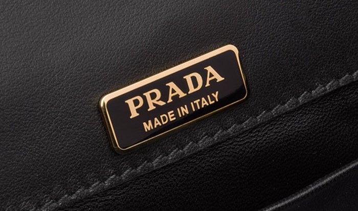 Prada Leather logo-patch Shoulder Bag - Farfetch