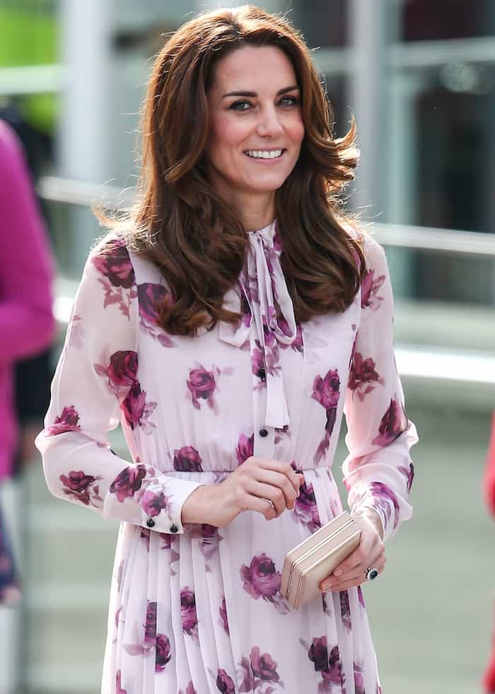 Kate Middleton's Kate Spade chiffon dress