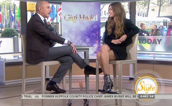 During her conversation with "Today" co-host Matt Lauer, Gigi revealed her longstanding support for Pencils of Promise, dating back to 2013