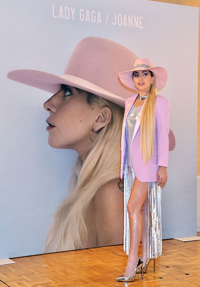 lady gaga pink hat for sale