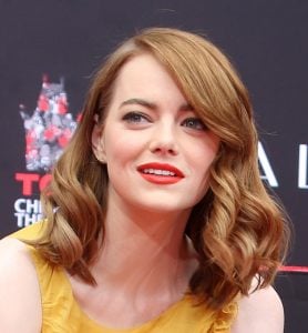 Emma Stone Ruins Jimmy Choos With Cement for Hollywood Walk of Fame