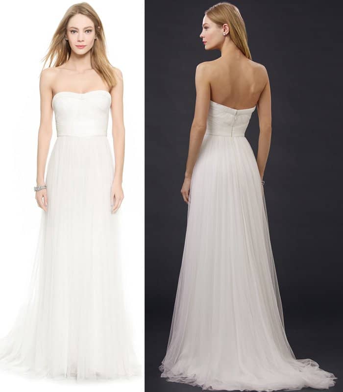 Monique Lhuillier Emanuela Sweetheart Gown