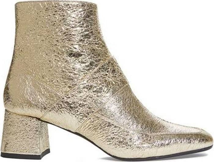 Aska Goldie Boots Gold