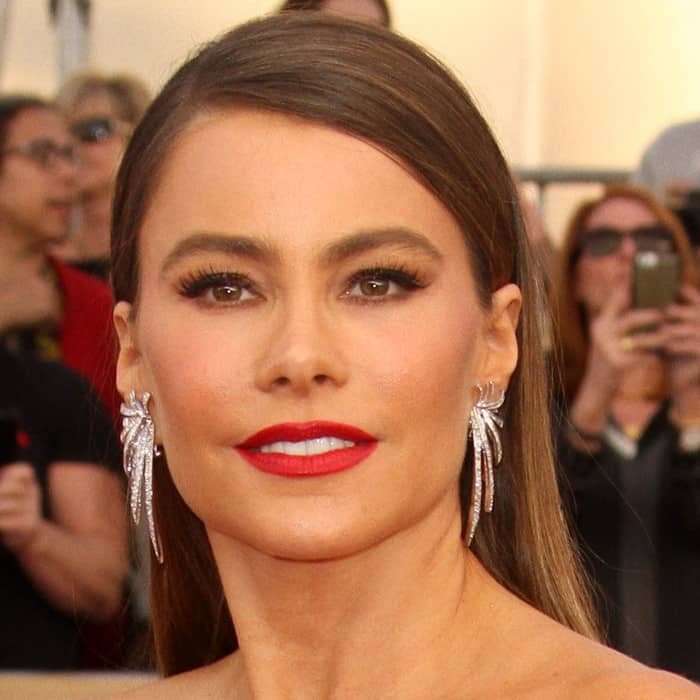 Sofia Vergara stuns in dazzling diamond earrings by Lorraine Schwartz