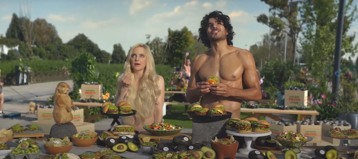 Avocados From Mexico Returns, Mostly Naked, to Super Bowl