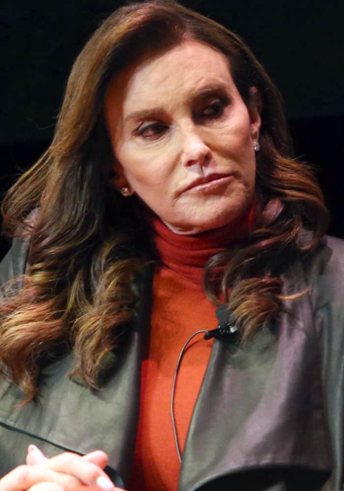 Caitlyn Jenner discusses her new book 'The Secrets of My Life' at the Los Angeles Times Ideas Exchange on May 3, 2017