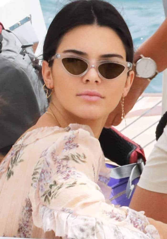 Kendall Jenner Proves Adidas 'Stan Smith' Sneakers Are Fit for Boating