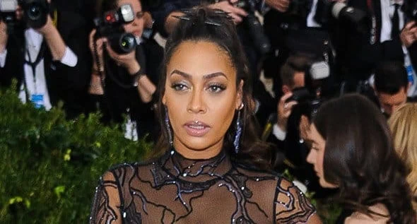 La La Anthony’s Dazzling Black Diamond Gown at the Met Gala