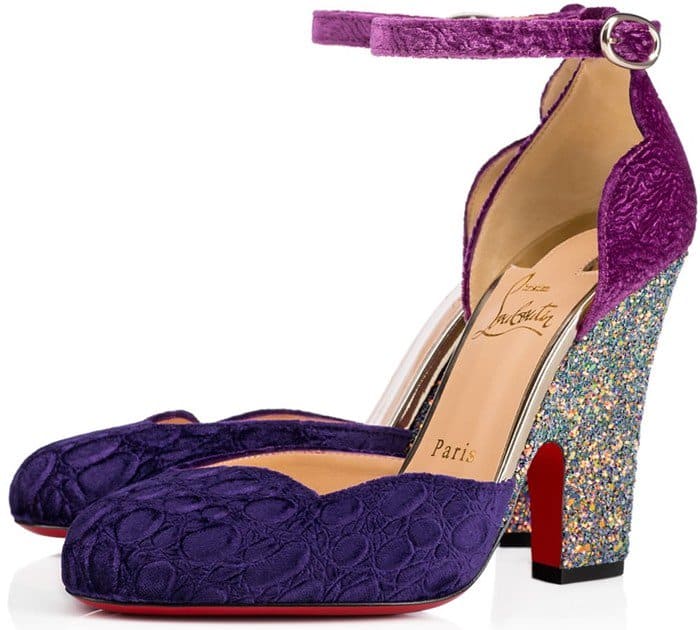 Christian Louboutin 'Aketi' Ankle-Wrap Pumps