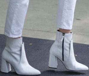 Bella and Gigi Hadid Wear On-Trend White Boots in NYC