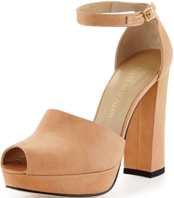 Stuart Weitzman "Valleygirl" Platform Sandals