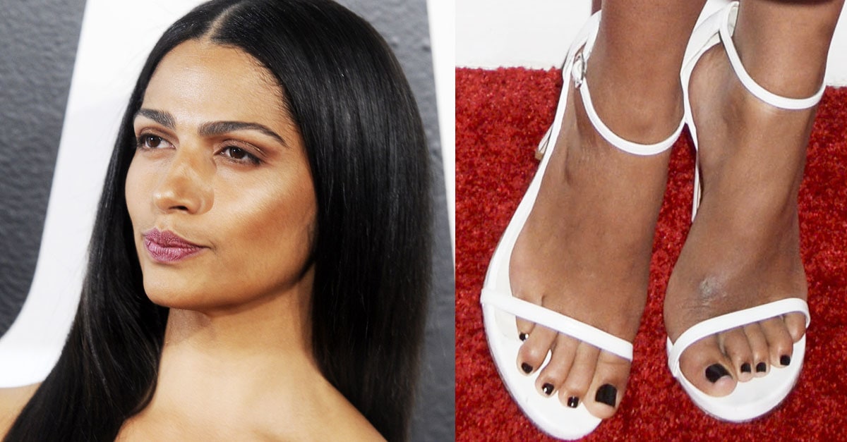 Camila Alves Represents Just Keep Livin Foundation in 'Nudist' Sandals