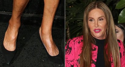 Caitlyn Jenner's Sexy Feet and Naked Legs in Hot High Heels