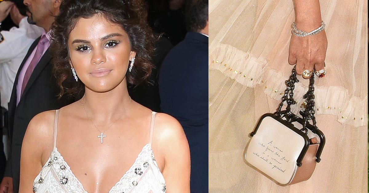 Selena Gomez Bashed for Fake Tan and Matronly Coach Dress