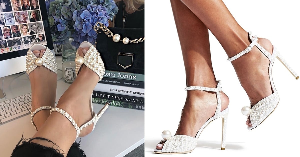 jimmy choo shoes with pearls