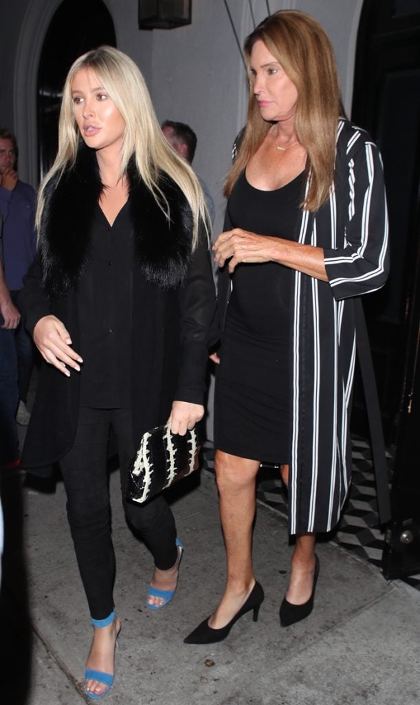 Caitlyn Jenner and Girlfriend Enjoy a Dinner Date at Craig's