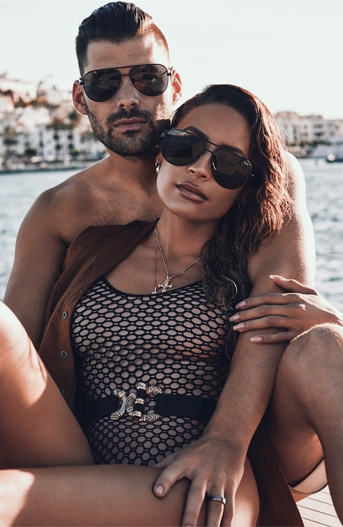 Tinted lenses exude an aura of mystery in this slightly smaller take on the coveted High Key sunglasses, for a chic look that flatters a wide range of face shapes