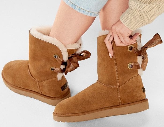fake ugg boots with bows