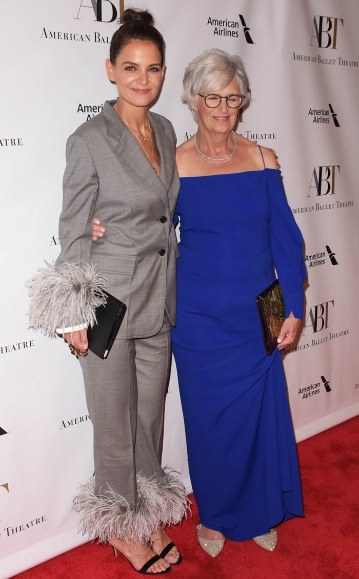 Katie Holmes was joined by her mother, Kathleen, at the 2018 American Ballet Theatre Gala