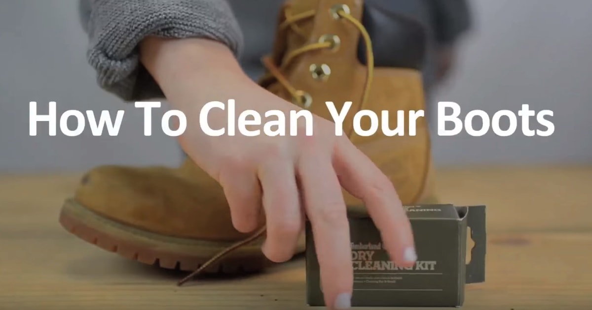 How To Clean Timberland Nubuck and Leather Boots at Home